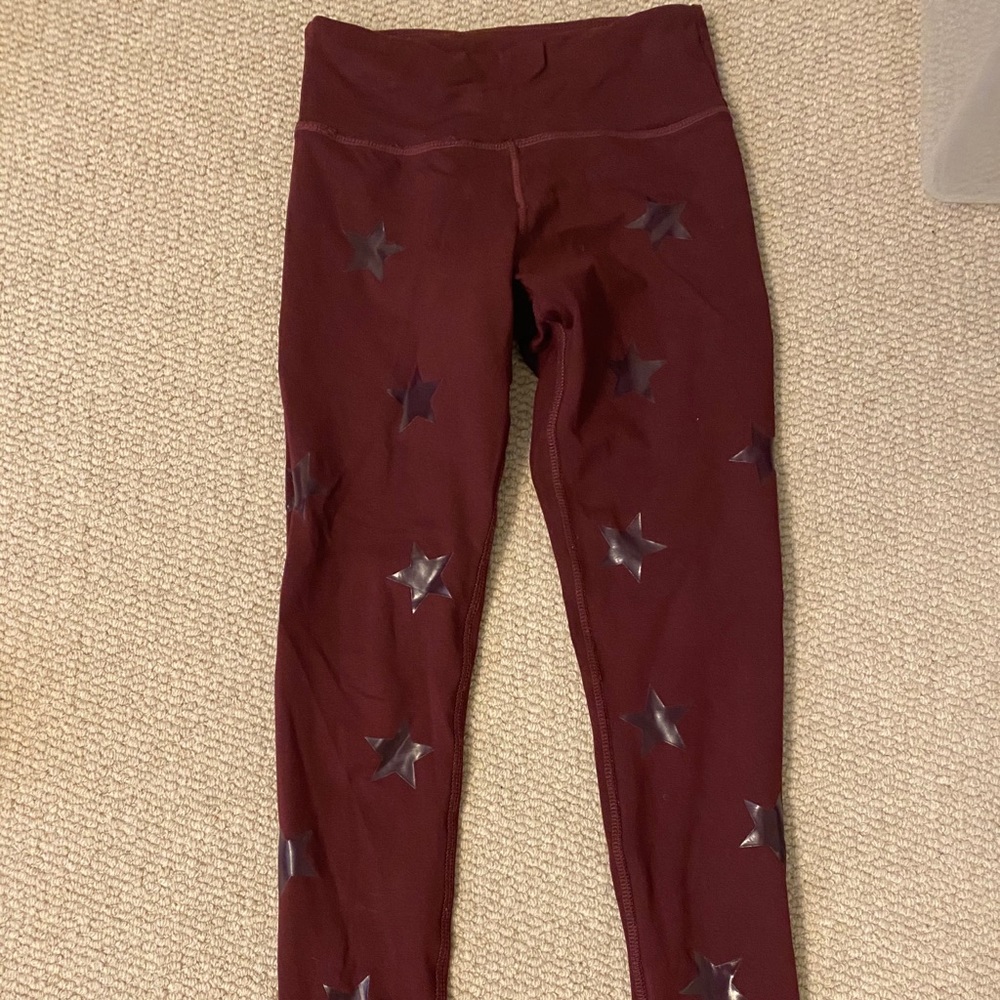 Maroon Leggings